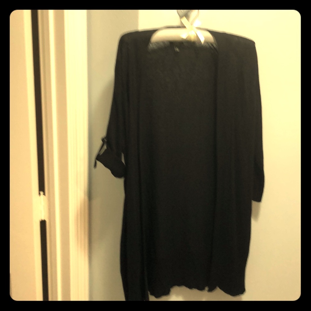 Wardrobe staple, the black duster